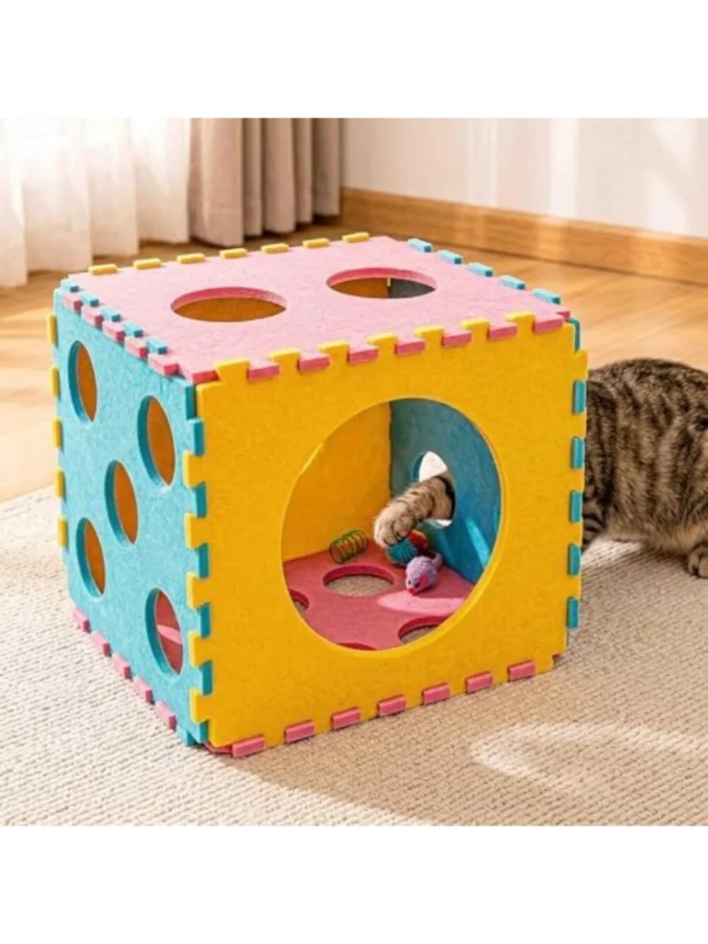41 Pcs Interactive Indoor Cat Toys Set - Engaging Fun for Kittens & Cats